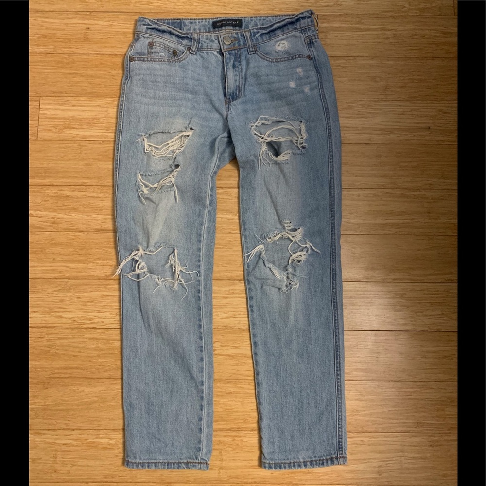 Aeropostale Women’s Boyfriend Jeans, Size 2